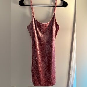forever 21 velvet mini dress